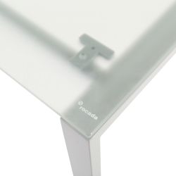 Kit Mesa Total 200 x 100 Aluminio/ Cristal