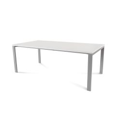 Kit Mesa Total 200 x 100 Aluminio/Blanco