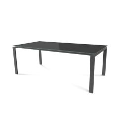 Kit Mesa Total 200 x 100 Antracita/ Cristal Negro