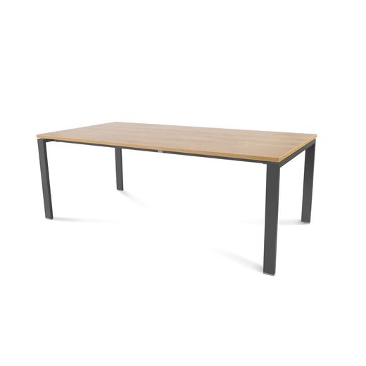 Kit Mesa Total 200 x 100 Antracita/ Roble