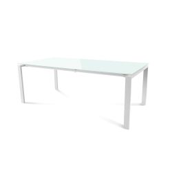 Kit Mesa Total 200 x 100 Blanco/ Cristal Blanco