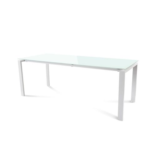 Kit Mesa Total 200 x 80 Blanco/ Cristal Blanco
