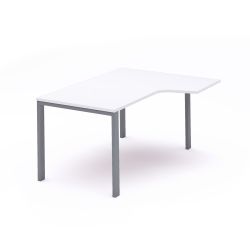 Kit Mesa Total L Derecha 160 x 120 Antracita/Blanco