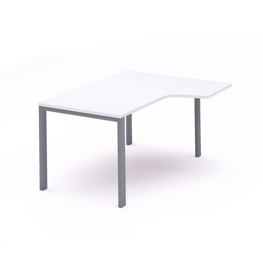 Kit Mesa Total L Derecha 160 x 120 Antracita/Blanco