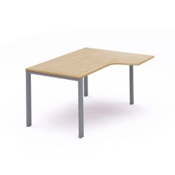 Kit Mesa Total L Derecha 180 x 120 Antracita/Haya