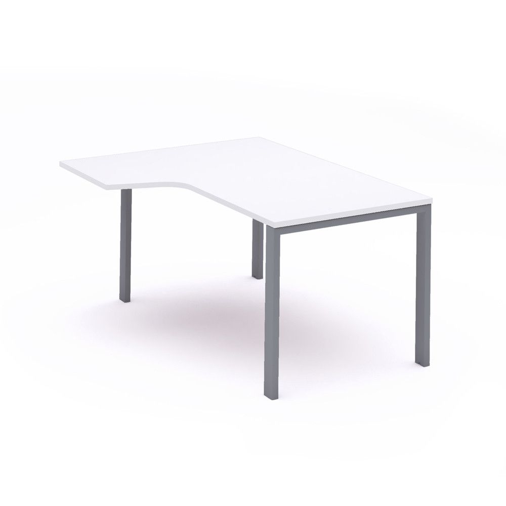 Kit Mesa Total L Izquierda 160 x 120 Antracita/Blanco