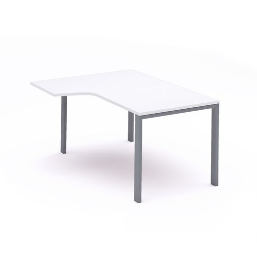 Kit Mesa Total L Izquierda 160 x 120 Antracita/Blanco