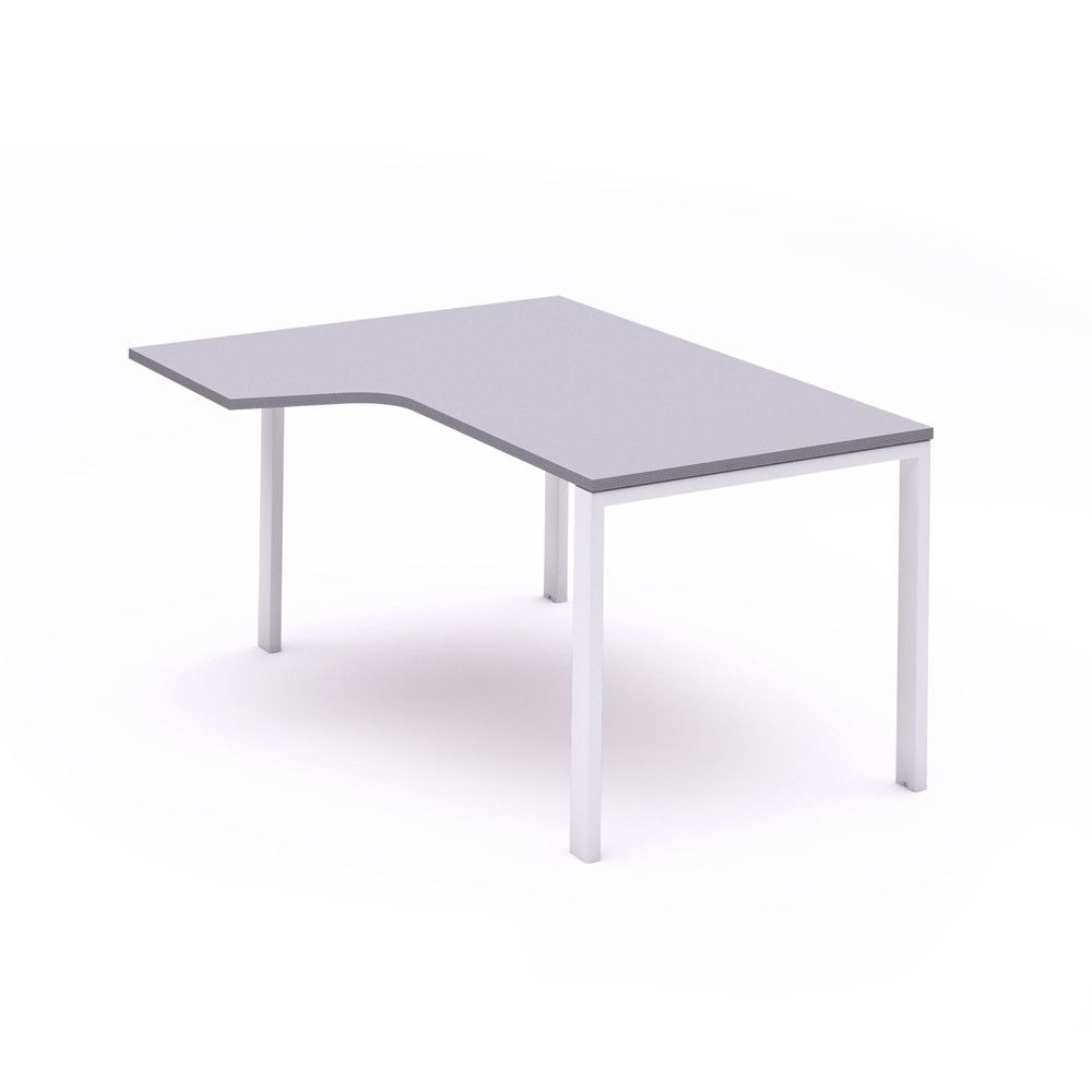 Kit Mesa Total L Izquierda 180 x 120 Blanco/Gris