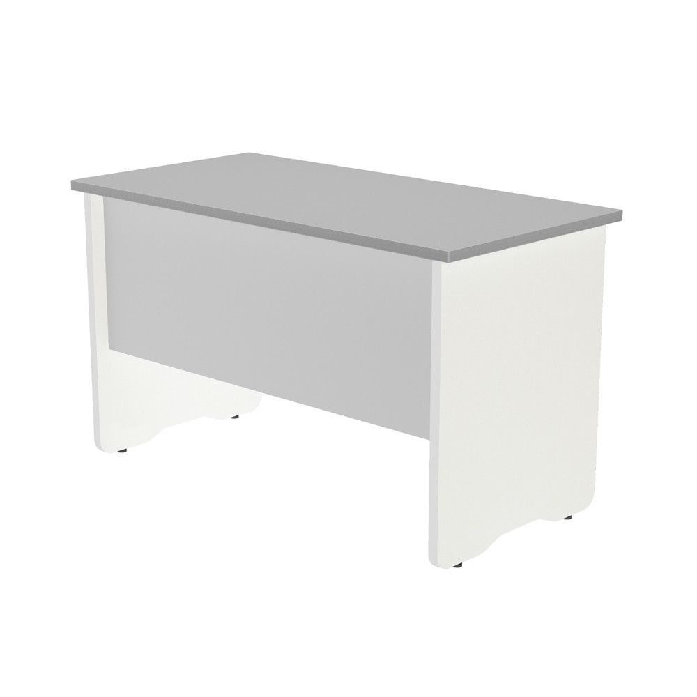 Kit Mesa Work 120 x 60 Blanco / Gris