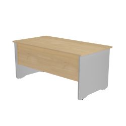 Kit Mesa Work 140 x 80 Aluminio / Roble