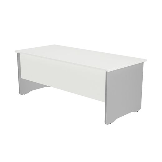 Kit Mesa Work 200 x 80 Aluminio/Blanco