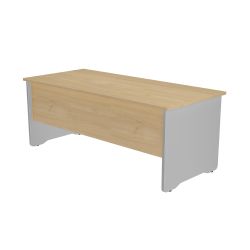 Kit Mesa Work 200 x 80 Aluminio/Roble