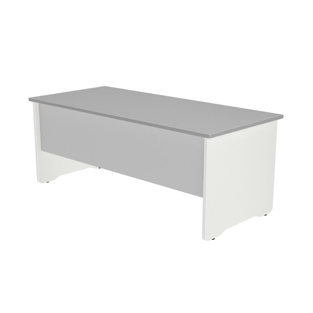 Kit Mesa Work 200 x 80 Blanco / Gris
