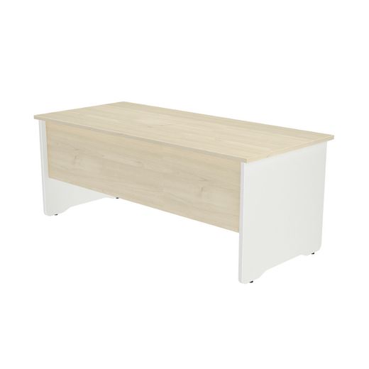 Kit Mesa Work 200 x 80 Blanco / Haya