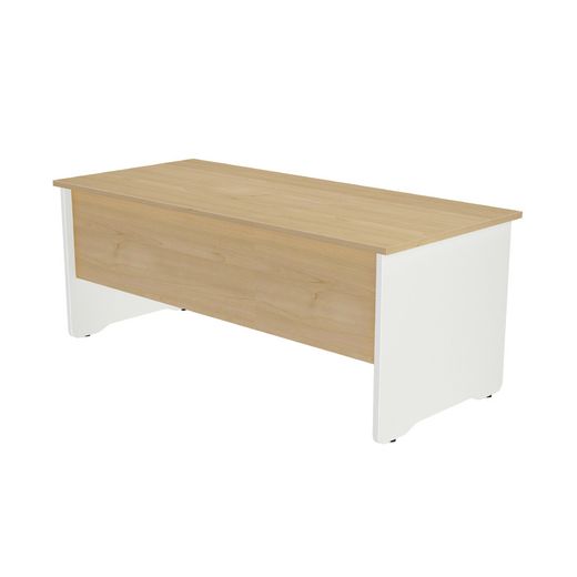 Kit Mesa Work 200 x 80 Blanco / Roble