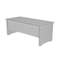 Kit Mesa Work 200X80 Aluminio/Gris