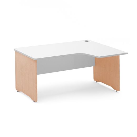 Kit Mesa Work L Derecha 160 x 120 Haya/Blanco