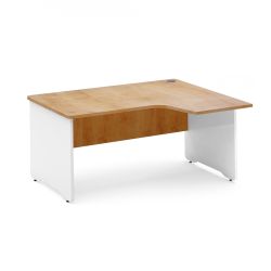 Kit Mesa Work L Derecha 180 x 120 Blanco/Roble