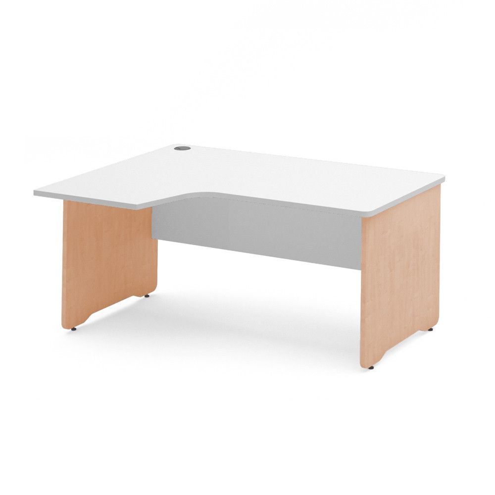 Kit Mesa Work L Izquierda 180 x 120 Haya/Blanco