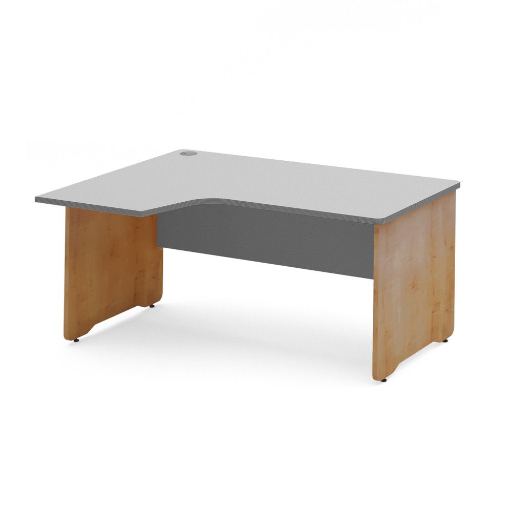 Kit Mesa Work L Izquierda 180 x 120 Roble/Gris