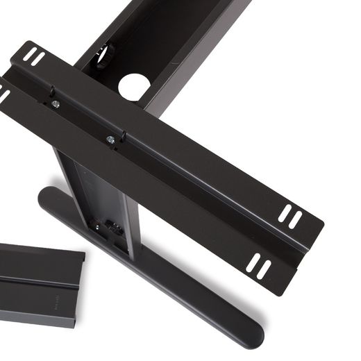 Kit Metal Ajustable Ala 100 x 60 Aluminio/Blanco