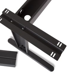 Kit Metal Ajustable Ala 100 x 60 Aluminio/Haya