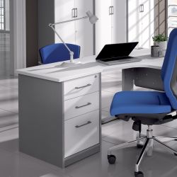 Kit Metal Ajustable Ala 100 x 60 Blanco/Roble