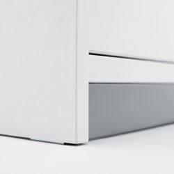 Kit Store 156 x 90 x 45 Aluminio/Gris Sin Tapa