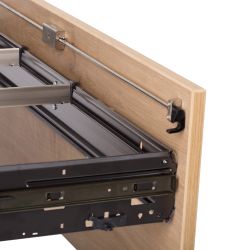 Kit Store 156 x 90 x 45 Estructura Aluminio/Frontales Haya Sin Tapa