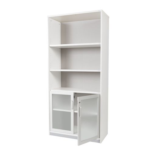 Kit Store 156 x 90 x 45 Estructura Aluminio/Puertas Cristal Sin Tapa
