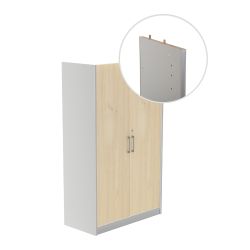 Kit Store 156 x 90 x 45 Estructura Aluminio/Puertas Haya Sin Tapa