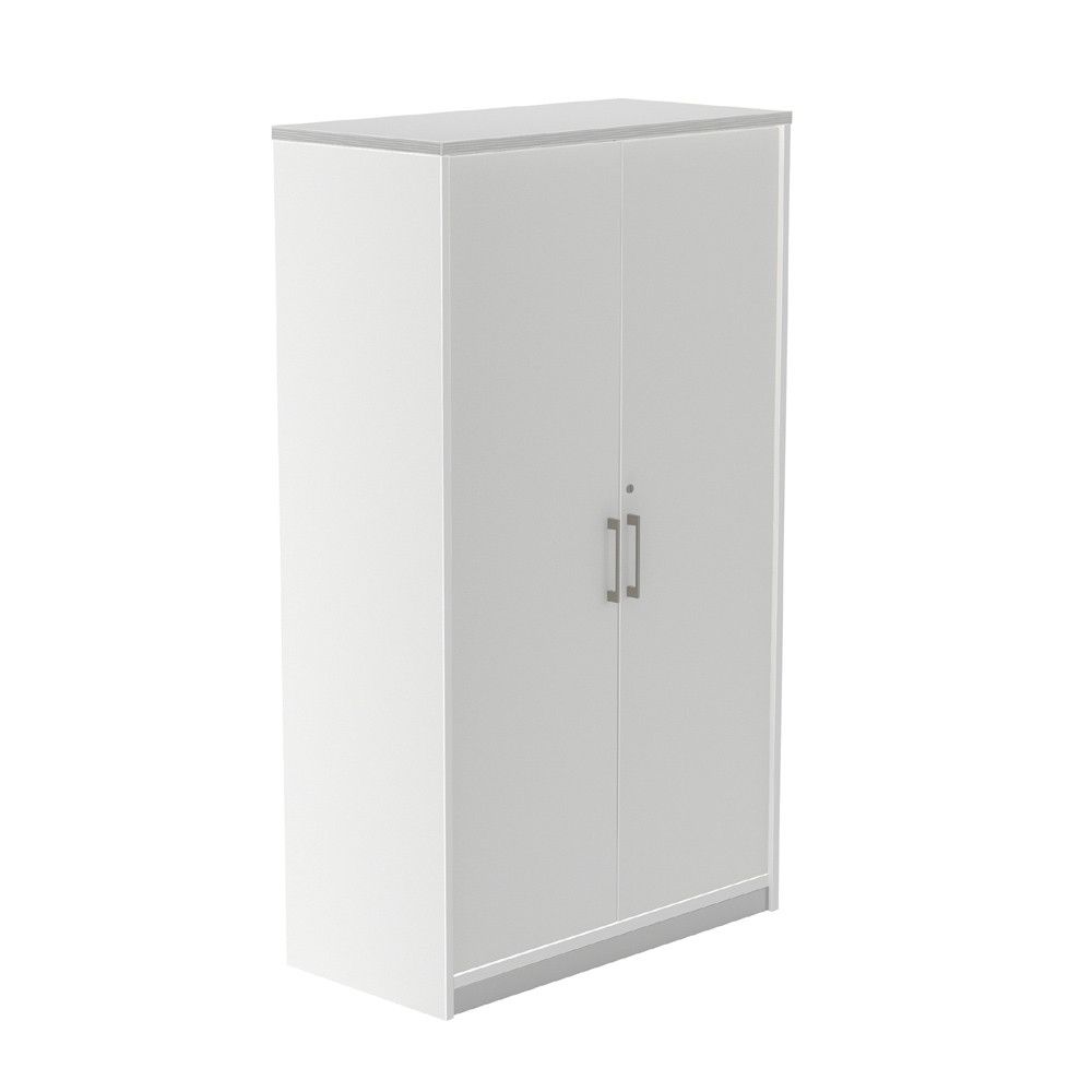 Kit Store 156 x 90 x 45 Estructura Blanca/Puertas Gris