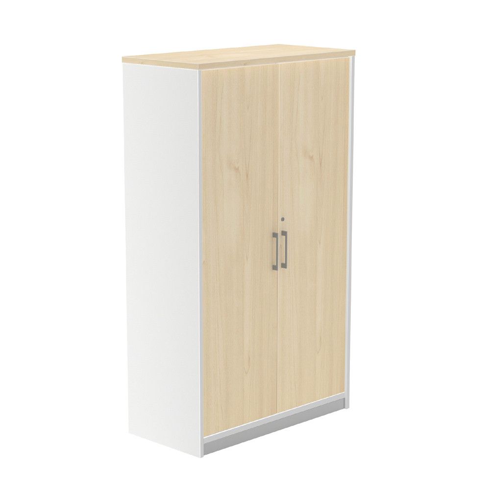 Kit Store 156 x 90 x 45 Estructura Blanca/Puertas Haya