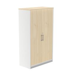 Kit Store 156 x 90 x 45 Estructura Blanca/Puertas Haya