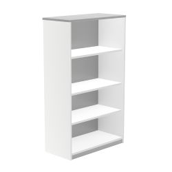 Kit Store 156 x 90 x 45 Estructura Blanca/Tapa Gris
