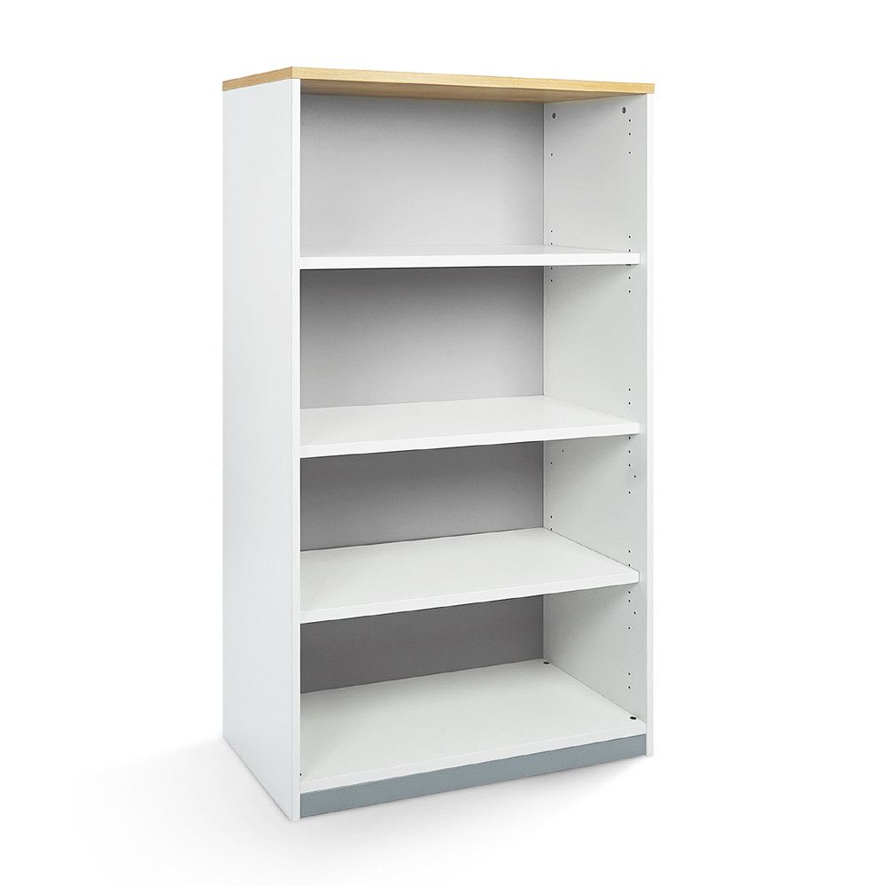 Kit Store 156 x 90 x 45 Estructura Blanca/Tapa Haya