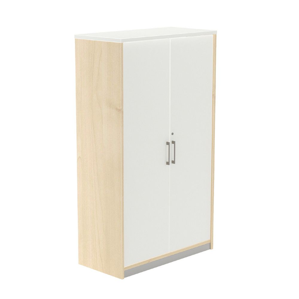 Kit Store 156 x 90 x 45 Estructura Haya/Puertas Blanco