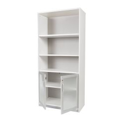 Kit Store 156 x 90 x 45 Estructura Haya/Puertas Cristal Sin Tapa
