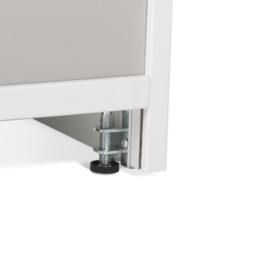 Kit Store 156 x 90 x 45 Estructura Haya/Puertas Cristal Sin Tapa