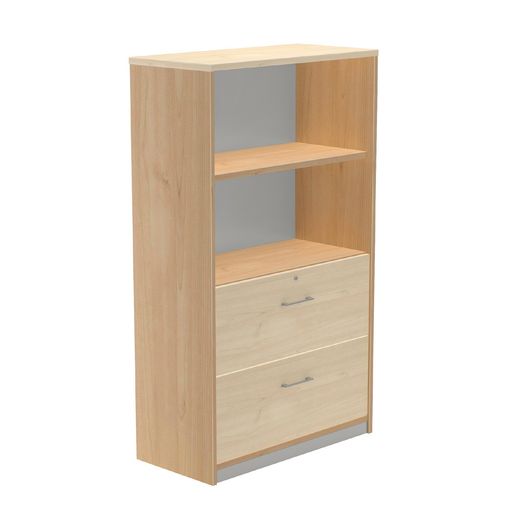 Kit Store 156 x 90 x 45 Estructura Roble/Frontales Haya