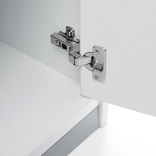 Kit Store 156 x 90 x 45 Estructura Roble/Puertas Totales Gris Sin Tapa