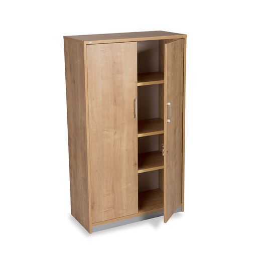 Kit Store 156 x 90 x 45 Estructura Roble/Tapa Blanco