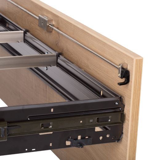 Kit Store 156X90X45 Estructura Aluminio/Tapa Haya