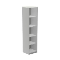 Kit Store 195 x 45 x 45 Estructura Aluminio/Tapa Blanco