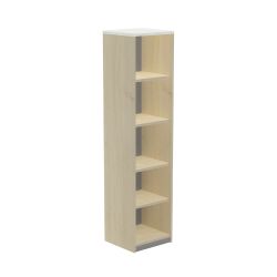 Kit Store 195 x 45 x 45 Estructura Haya/Tapa Blanco