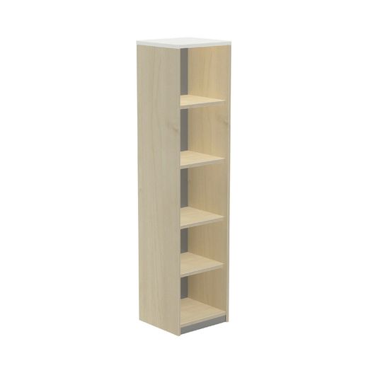 Kit Store 195 x 45 x 45 Estructura Haya/Tapa Blanco