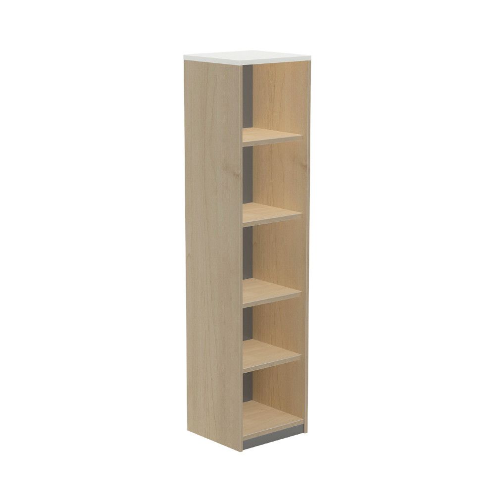 Kit Store 195 x 45 x 45 Estructura Roble/Tapa Blanco
