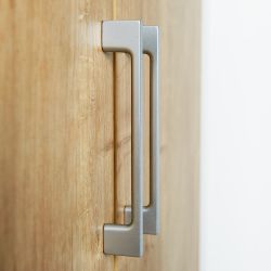 Kit Store 195 x 90 x 45 Estructura Aluminio/Frontales Roble