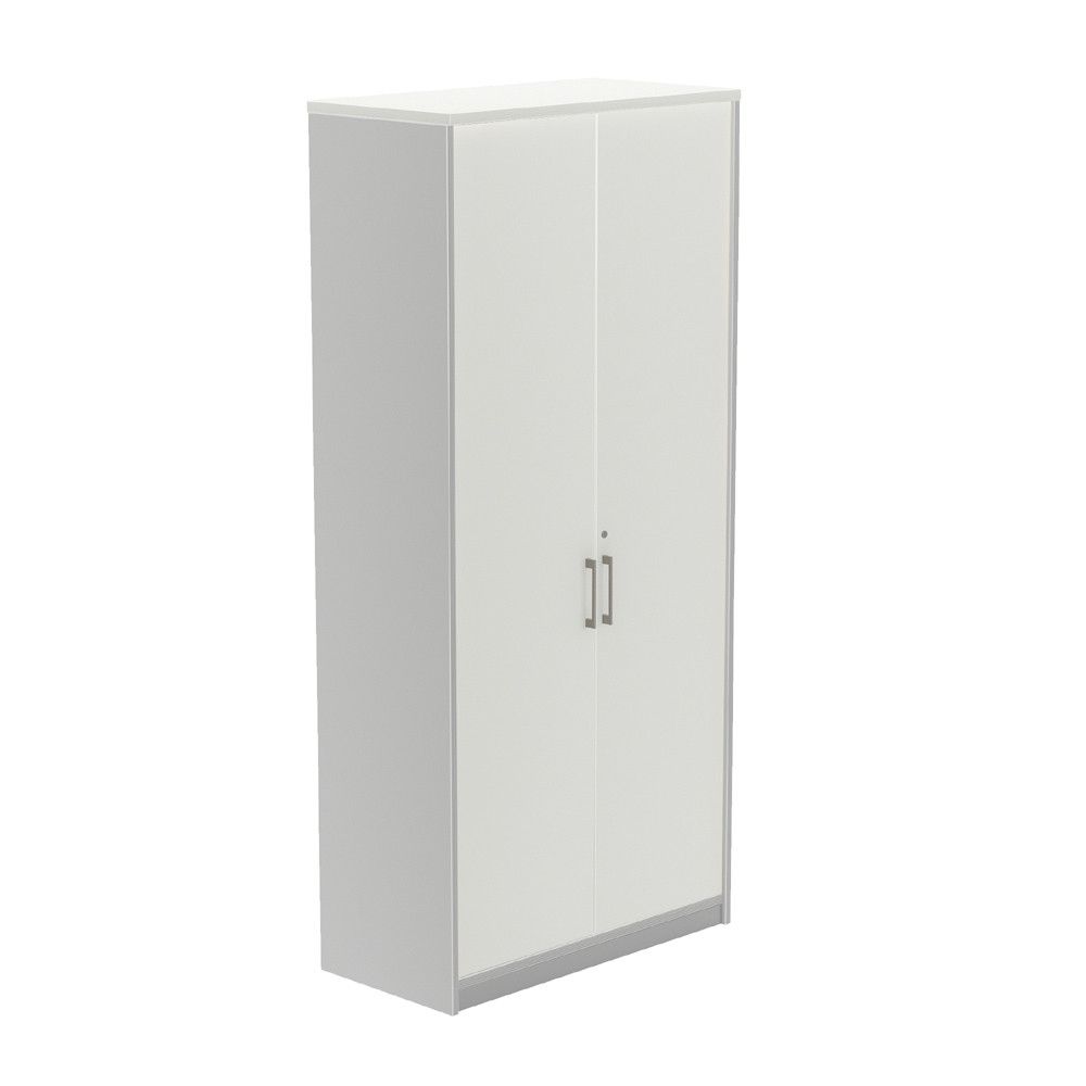 Kit Store 195 x 90 x 45 Estructura Aluminio/Puertas Blanco