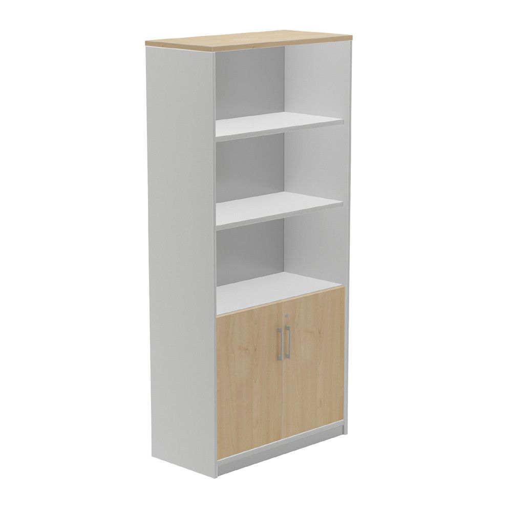 Kit Store 195 x 90 x 45 Estructura Aluminio/Puertas Roble